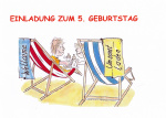 Einladung zum 5. Geburtstag