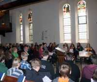 Kirche in Immensen ist voll besetzt Kirche in Immensen ist voll besetzt