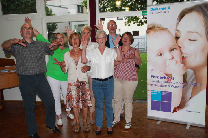 Archivbild des Beirats aus 2014: Dr. Hubert Sommer, Janet Breier, Birgid Hinke, Harald Gerke, Gudrun Riediger, Doris Schollmeyer und Ulrike Schimmelpfeng