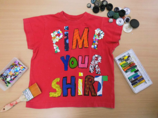 Pimp your Shirt - Kreative Angebote des Roten Fadens