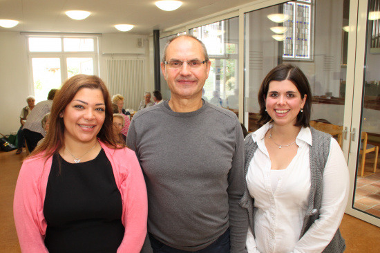 Von Links: Rim Neuenfeld, Reiner Roth und Anne-Katrin Vorbrod