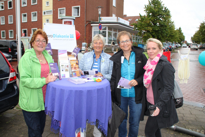 Diakonie auf dem Markt