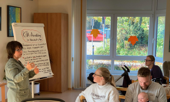 Thema Kita-Anmeldung im Mama-Café Neustadt Thema Kita-Anmeldung im Mama-Café Neustadt