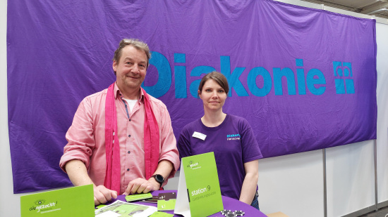 Suchtfachstelle beim Kirchentag