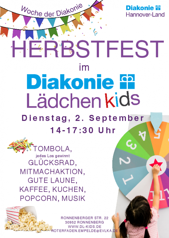 Buntes Herbstfest im DiakonieLädchen kids
