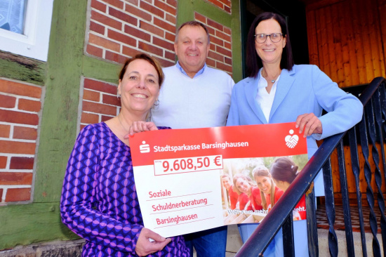 Schuldnerberatung freut sich über die Zuwendung