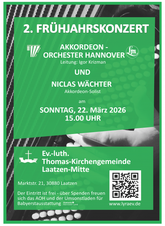 Akkordeon-Konzert in Laatzen
