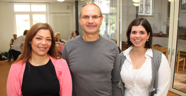 Von Links: Rim Neuenfeld, Reiner Roth und Anne-Katrin Vorbrod